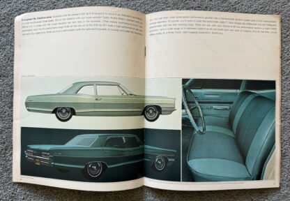 1966 Pontiac Range Brochure GTO, Bonneville, Grand Prix, Ventura, Catalina - Image 13