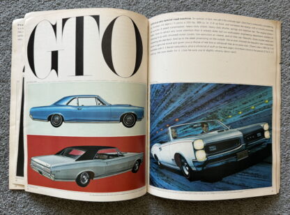 1966 Pontiac Range Brochure GTO, Bonneville, Grand Prix, Ventura, Catalina - Image 15