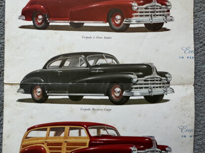 1948 Pontiac De Luxe, Torpedo, Streamliner Range Brochure - Image 6