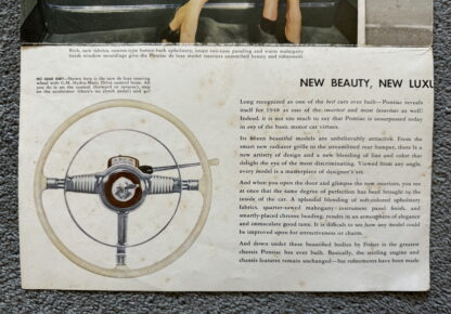 1948 Pontiac De Luxe, Torpedo, Streamliner Range Brochure - Image 10