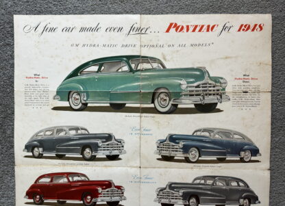 1948 Pontiac De Luxe, Torpedo, Streamliner Range Brochure - Image 13