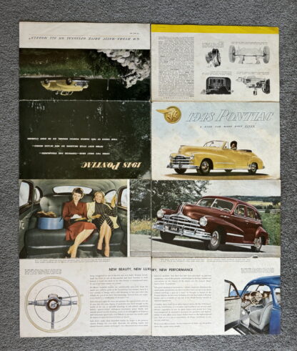1948 Pontiac De Luxe, Torpedo, Streamliner Range Brochure - Image 3