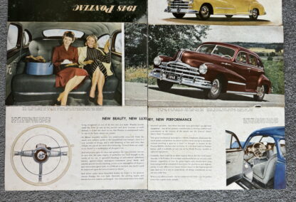 1948 Pontiac De Luxe, Torpedo, Streamliner Range Brochure - Image 17