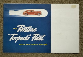 1941 Pontiac Torpedo Fleet Range Brochure