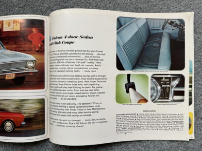 1966 Ford Falcon Futura Brochure - Image 9