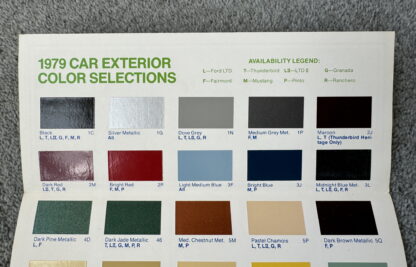 1979 Ford Range Colour Brochure - Image 3