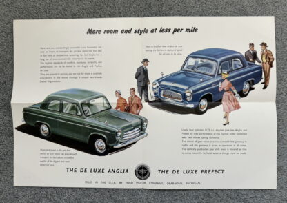 1956 Ford Anglia and Prefect Brochure - Image 3