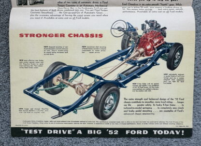 1952 Ford Range Brochure Crestline, Customline, Mainline, Wagons - Image 8