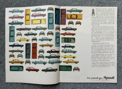 1966 Plymouth Range Brochure Valiant, Fury, Barracuda, Belvedere, VIP - Image 2