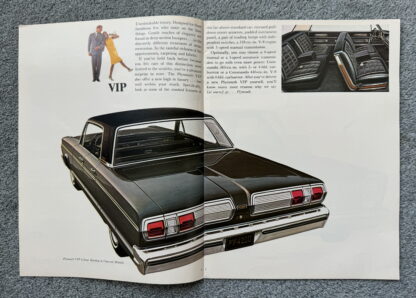 1966 Plymouth Range Brochure Valiant, Fury, Barracuda, Belvedere, VIP - Image 3