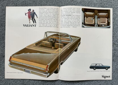 1966 Plymouth Range Brochure Valiant, Fury, Barracuda, Belvedere, VIP - Image 8
