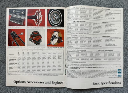 1966 Plymouth Range Brochure Valiant, Fury, Barracuda, Belvedere, VIP - Image 11