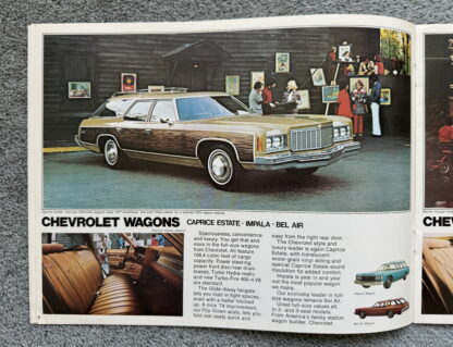 1974 Chevrolet Range Brochure Corvette Chevelle Camaro Impala Vega Nova - Image 6