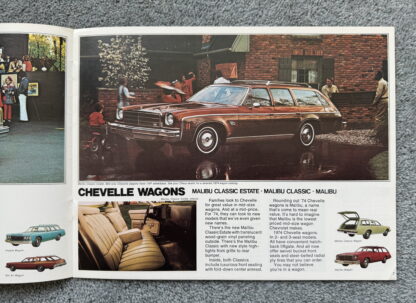 1974 Chevrolet Range Brochure Corvette Chevelle Camaro Impala Vega Nova - Image 7