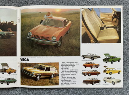 1974 Chevrolet Range Brochure Corvette Chevelle Camaro Impala Vega Nova - Image 9