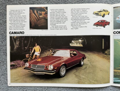 1974 Chevrolet Range Brochure Corvette Chevelle Camaro Impala Vega Nova - Image 10