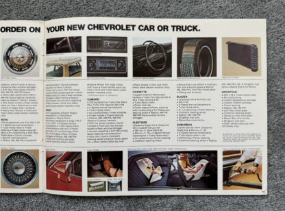 1974 Chevrolet Range Brochure Corvette Chevelle Camaro Impala Vega Nova - Image 15