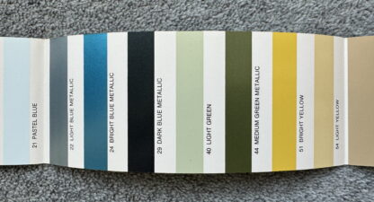 1979 Chevrolet Range Paint Colours Brochure Impala, Caprice, Camaro, Nova - Image 4
