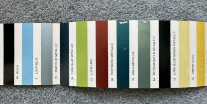 1979 Chevrolet Range Paint Colours Brochure Impala, Caprice, Camaro, Nova - Image 3