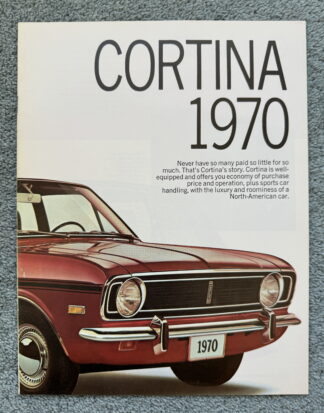 1970 Ford Cortina Brochure