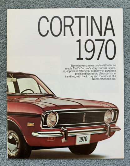 1970 Ford Cortina Brochure