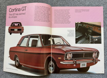 1970 Ford Cortina Brochure - Image 2