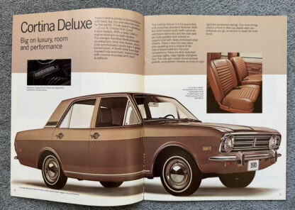 1970 Ford Cortina Brochure - Image 3