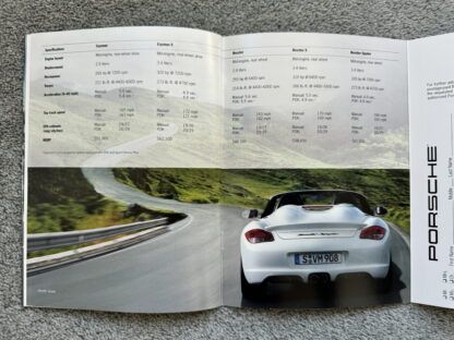 2010 Porsche Range Brochure, 911, Carrera, Cayman, Cayenne, Panamera, Boxster - Image 12