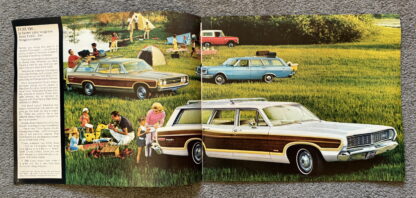 1968 Ford Wagon Range Brochure Falcon, Fairlane, Torino, Custom - Image 2