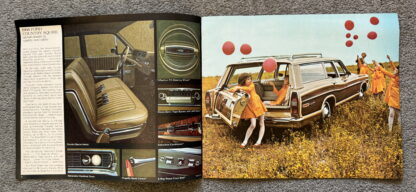 1968 Ford Wagon Range Brochure Falcon, Fairlane, Torino, Custom - Image 3