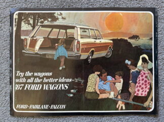 1967 Ford Wagon Range Brochure Falcon, Fairlane, Ranch, Squire