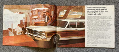 1967 Ford Wagon Range Brochure Falcon, Fairlane, Ranch, Squire - Image 2