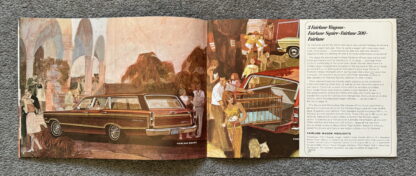1967 Ford Wagon Range Brochure Falcon, Fairlane, Ranch, Squire - Image 6