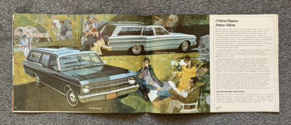 1967 Ford Wagon Range Brochure Falcon, Fairlane, Ranch, Squire - Image 9