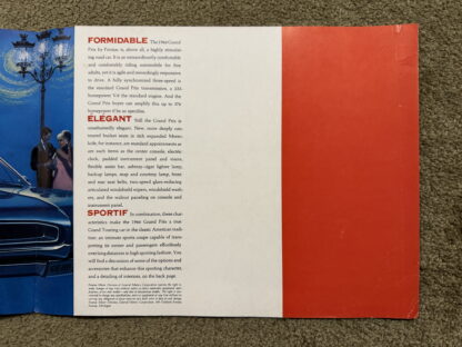 1966 Pontiac Grand Prix Brochure - Image 2