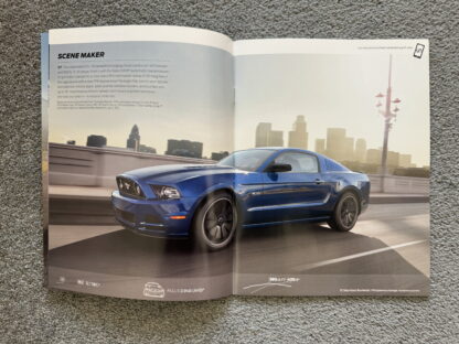 2014 Ford Mustang Brochure V6, V8, Shelby GT500 - Image 4