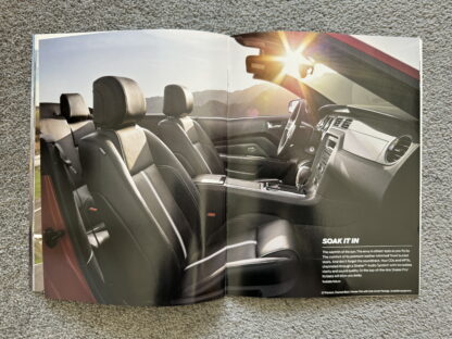2014 Ford Mustang Brochure V6, V8, Shelby GT500 - Image 12