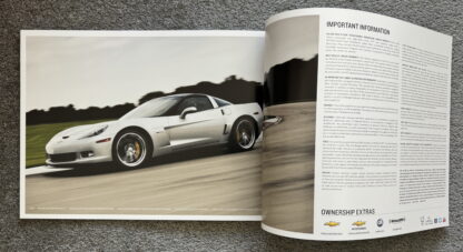2012 Chevrolet Corvette Z06, ZR1 Brochure - Image 18
