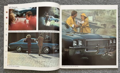 1972 Buick LeSabre, Riviera, Skylark, GS, Electra Range Brochure - Image 3