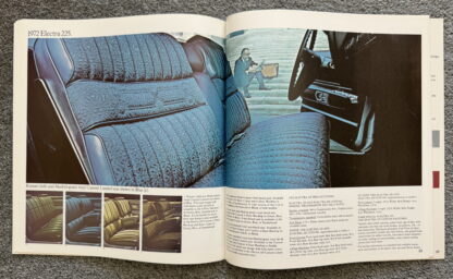 1972 Buick LeSabre, Riviera, Skylark, GS, Electra Range Brochure - Image 17