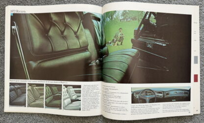 1972 Buick LeSabre, Riviera, Skylark, GS, Electra Range Brochure - Image 20