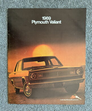 1969 Plymouth Chrysler Valiant Brochure