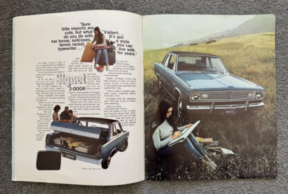 1969 Plymouth Chrysler Valiant Brochure - Image 3
