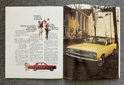 1969 Plymouth Chrysler Valiant Brochure - Image 5