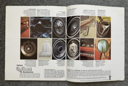 1969 Plymouth Chrysler Valiant Brochure - Image 6