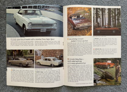 1966 Chevrolet Range Brochure Impala, Caprice, Bel Air, Biscayne, Corvette - Image 5