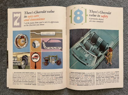 1966 Chevrolet Range Brochure Impala, Caprice, Bel Air, Biscayne, Corvette - Image 6