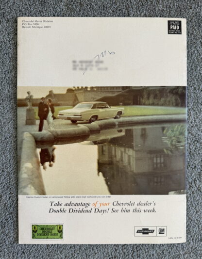 1966 Chevrolet Range Brochure Impala, Caprice, Bel Air, Biscayne, Corvette - Image 9