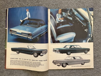 1966 Dodge Range Monaco. Coronet, Dart, Polara, Brochure - Image 5