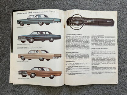 1966 Dodge Range Monaco. Coronet, Dart, Polara, Brochure - Image 9